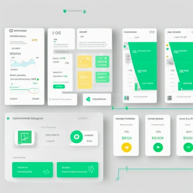 Workspace showing scenario planning documents and metrics